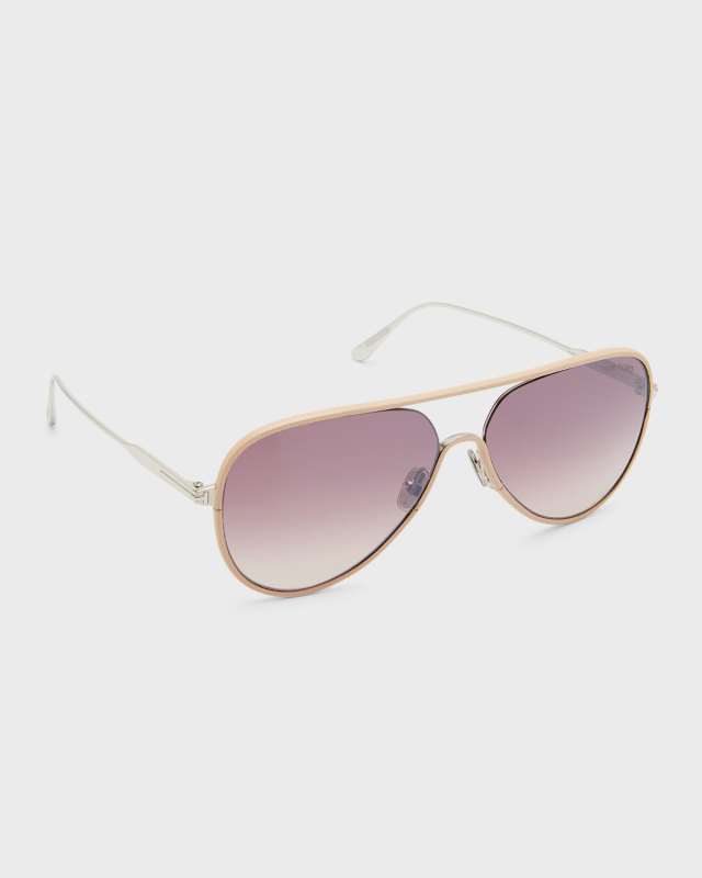 Jessie Metal Aviator Sunglasses